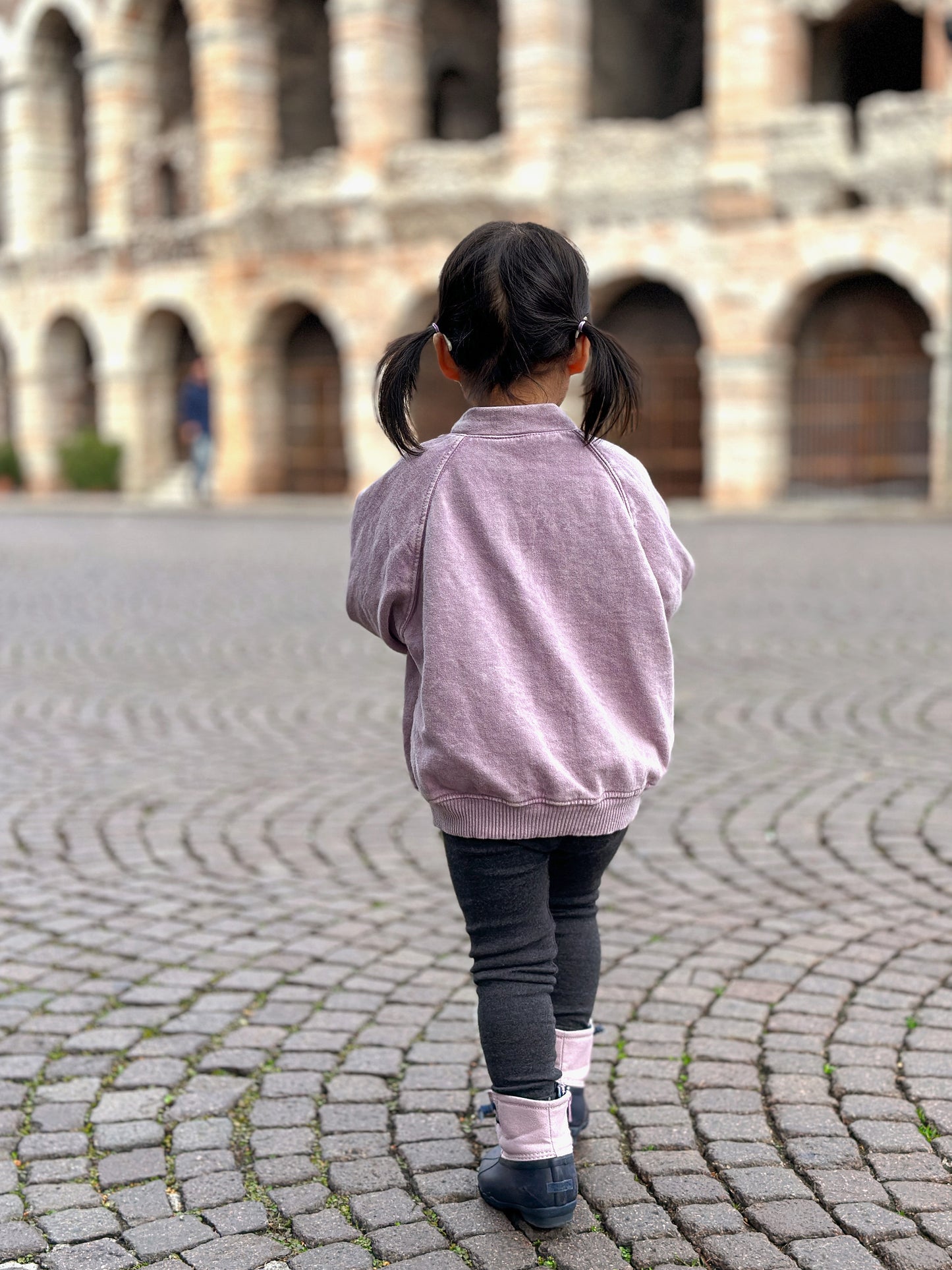 Bomber Cardigan 100% Organic Cotton Fleece LAVENDER